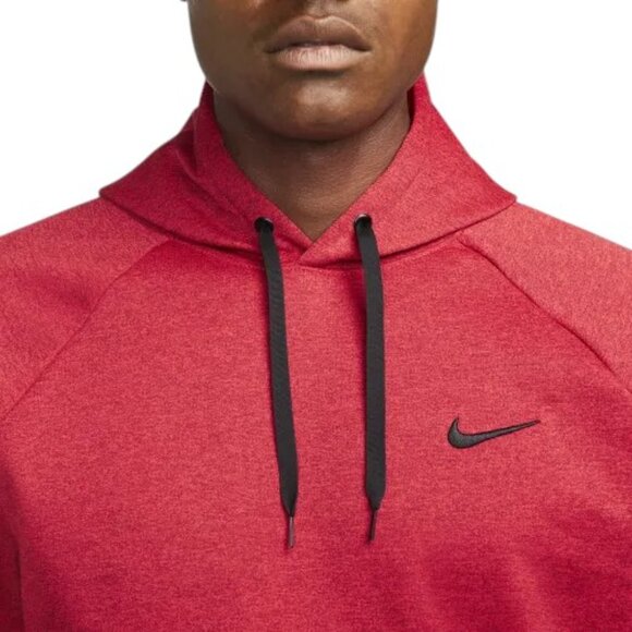 Nike Therma-Fit Hoodie Mens 3XLT Heather Red Sweatshirt Christmas Gift NWT - Picture 6 of 8
